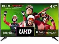 CHIQ 43 Zoll (108 cm) Fernseher,U43H7A,UHD Smart TV,Android...