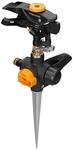 Fiskars Pulsierender Sprinkler mit Erdspie&szlig;, Mit On/Off-Ventil, Universalgr&ouml;&szlig;e, &Oslash;