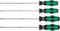 Wera 5347736002 335/350/355/4 Schraubendrehersatz Kraftform Plus Lasertip mit 200 mm