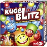 noris 606064480 Kugelblitz, das blitzschnelle Actionspiel mit Lerneffekt in