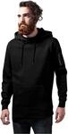Urban Classics Herren Sweat Bomber Hoody Kapuzenpullover, Schwarz (Black 7), L EU