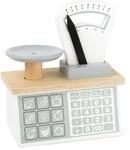 small Foot Waage aus Holz, mit Waagschale und beweglichem Gewichtszeiger, f&uuml;r Kinder