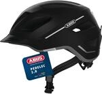 ABUS Stadthelm Pedelec 2.0 - Fahrradhelm mit R&uuml;cklicht und Regenhaube - f&uuml;r...