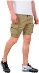 Alpha Industries Crew Short Short f&uuml;r Herren Light Olive