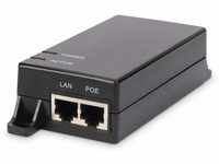 DIGITUS PoE Injektor - IEEE802.3af - Gigabit Ethernet - 15.4 Watt - max. 48...