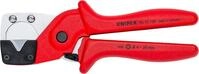 KNIPEX Rohrschneider f&uuml;r Mehrschicht- und Pneumatikschl&auml;uche aus z&auml;hem,