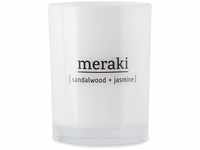 Meraki mkap021 Sandelholz und Jasmin Duftkerze, sojaöl, Large