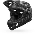 Bell Unisex &ndash; Erwachsene Super DH MIPS Fahrradhelm MTB, Matte/Gloss Black camo, M 
