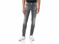 Mavi Herren James Skinny Jeans, Grau (Dark Grey Ultra Move 27591), W27/L30