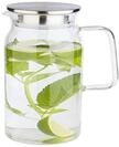 APS Glaskaraffe f&uuml;r Wasser und Limonade, 1,5 l | Glasbeh&auml;lter (&Oslash; x H): 10 x...