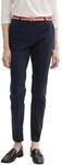TOM TAILOR Damen 1016542 Slim Chino Mit G&uuml;rtel, 10668 - Sky Captain Blue, 38W / 32L