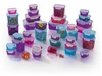 GOURMETmaxx Frischhaltedosen Klick-it 36er Set | BPA-freie Vorratsdosen,...
