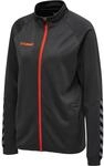 hummel Damen Jacke Hmlauthentic Women Poly Zip Jacket, Asphalt, XL, 205368-1525-XL