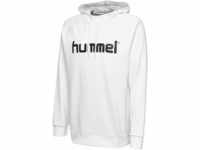 Hummel Herren Hmlgo Cotton Logo Hoodie Kapuzenpullover, White, M