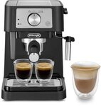 De'Longhi Stilosa EC 260.BK – traditionelle Siebträgermaschine inkl. Tamper, De'Longhi Stilosa EC 260.BK – traditionelle Siebträgermaschine inkl. Tamper,