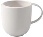 Villeroy & Boch - NewMoon Becher mit Henkel 310 ml Wei&szlig;, Sp&uuml;lmaschinenfest,