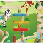Hape Dschungel-Labyrinth - mit vielen Funktionen, Kinder-Labyrinthspiel und
