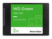 WD Green SATA SSD interne SSD 2 TB (2,5 Zoll Modul für den Einsatz in Laptops...