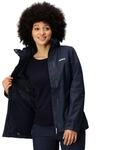 Regatta Daysha Wasserdichte Damenjacke &ndash; Marineblau, Gr&ouml;&szlig;e 46