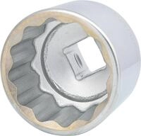KS Tools 911.1061 1" 12-kant-Stecknuss, kurz, 65 mm