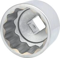 KS Tools 911.1062 1" 12-kant-Stecknuss, kurz, 67 mm