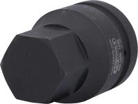 KS Tools 450.0488 1" Kraft-Bit-Stecknuss Innensechskant, kurz, 36 mm