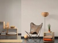 A.S. Cr&eacute;ation Livingwalls Vliestapete Hygge Tapete Uni 10,05 m x 0,53 m beige...