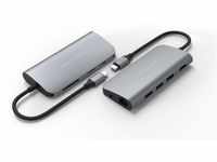 HyperDrive HD30F-GRAY Power 9-in-1 USB-C Hub - Grau