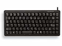 CHERRY Compact-Keyboard G84-4100, Internationales Layout, QWERTY Tastatur,
