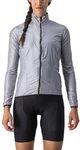 CASTELLI 4520089-870 ARIA Shell W Jacket Jacket Women's Silber grau L