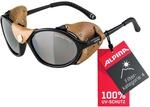 ALPINA SIBIRIA - Kat.4 Gletscherbrille mit seitl. Blend- & Windschutz aus Leder...