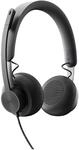 Logitech Zone Wired EMEA Maus Stereo - Graphit