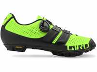 Giro Unisex – Erwachsene Code Techlace MTB Trail|Cyclocross Schuhe, Lime/Black,