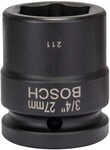 Bosch Zubeh&ouml;r 1608556021 Steckschl&uuml;sseleinsatz 27 mm, 50 mm, 44 mm, M 18, 42,5 mm