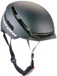 Cratoni Fahrradhelm C-Loom, Schwarz (Black/White Rubber), Gr. 53-57 cm/S-M