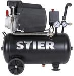 STIER Kompressor LKT 240-8-24, 1100 W, max. Druck 8 bar, 24 Liter Tank, 21 kg,