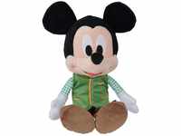 Simba 6315875754 - Disney Lederhosen Mickey, 25cm, Plüschfigur, mit Weste, ab...