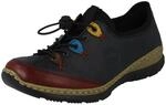 Rieker N3271 Damen - Sneaker blau Kombi, 41 EU