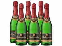 Rotkäppchen Sekt Flaschengärung Chardonnay Extra trocken 6 x 0,75l -...