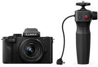 Panasonic Lumix DC-G110VEG-K Systemkamera (20 MP, 4K, Bildstabilisator, 7,5cm Touch,