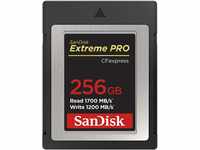SanDisk Extreme Pro CFexpress-Speicherkarte Typ B 256 GB (1.700 MB/s Lesen,...