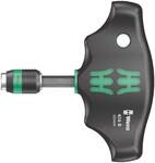 Wera 05023404001 416 R Quergriff-Bit-Handhalter mit Schnellwechselfutter, 1/4"...