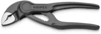 KNIPEX Cobra XS Wasserpumpenzange aufgepr&auml;gte, raue Oberfl&auml;che grau atramentiert