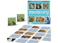 Ravensburger memory® Tierkinder - 20879 - der Spieleklassiker für Tier-Fans,