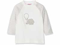 Schnizler Unisex Baby Sweat-Shirt Interlock Elefant 813026, 2 - Natur, 68