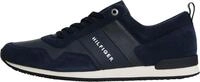 Tommy Hilfiger Herren Runner Sneaker Iconic Leather Suede Mix Runner...