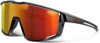 Julbo Unisex Fury Sonnenbrille, schwarz/rot, Medium
