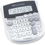 Texas Instruments TI-1795SV Tischrechner, silbernes Design, Solar- und
