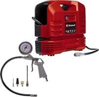 Einhell Kompressor TC-AC 190 OF Set (1100 W., max. 8 bar, 190 l/min Ansaugleistung,