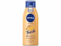 NIVEA Sun Touch Body Lotion (400 ml), Pflegelotion mit sanftem Bräunungseffekt...